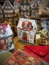 Decoración de Adviento 'Casa Navideña' - Beige