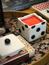 Vela Aromática 'Lucky Dice' Roja - Tobacco Patchouli 283 g