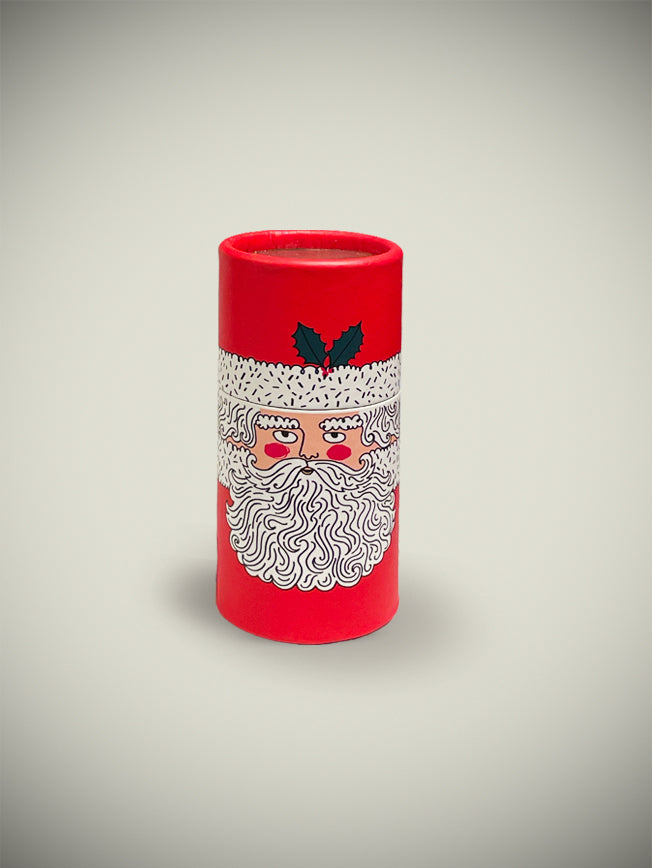 'Father Christmas' Cylinder Box with Matches - 80 Pieces