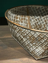 Decorative Rustic Basket 'Moss' - Small