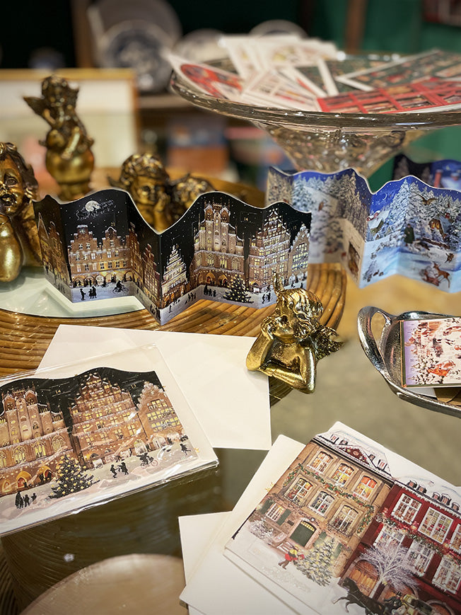 Tarjeta Calendario de Adviento 'Avenida de Noche'