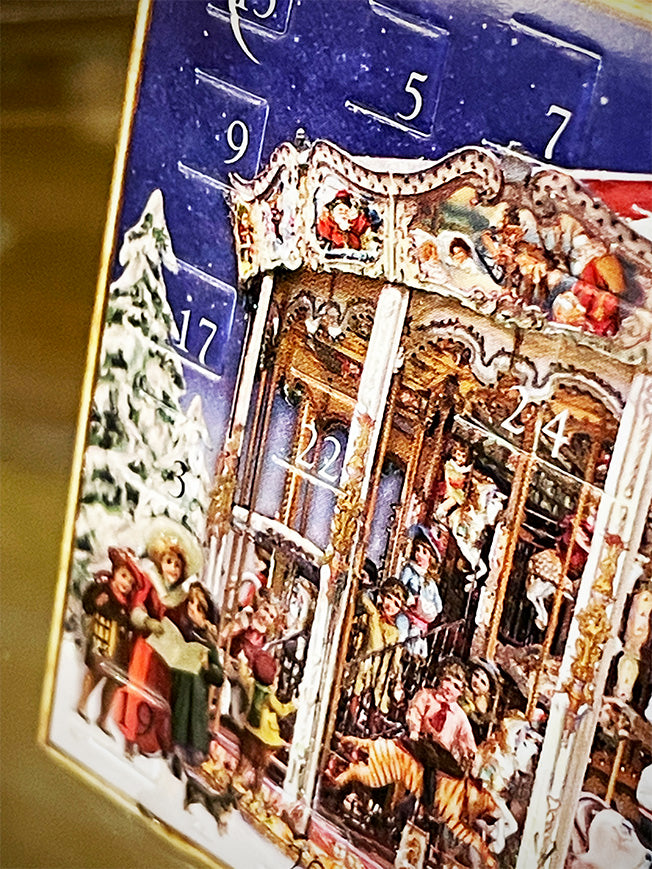 Mini Tarjeta de Adviento 'Escenas de Navidad' - Carousel
