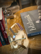 Pieza Sujeta Libros de Cristal 'Déco' - Transparente
