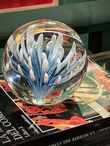 clear-glass-paperweight-with-blue-flower