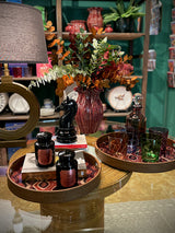 Bandeja Decorativa Pequeña 'Galateo' - Peacock - Ø34 cm