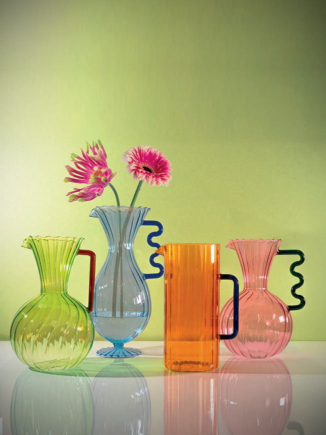 Jarra de Cristal Naranja 'Samarcanda' - 1,2 L