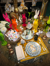 Figura Decorativa 'Conejo Nutcracker' - Amarillo