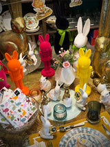 Figura Decorativa 'Conejo Nutcracker' - Amarillo