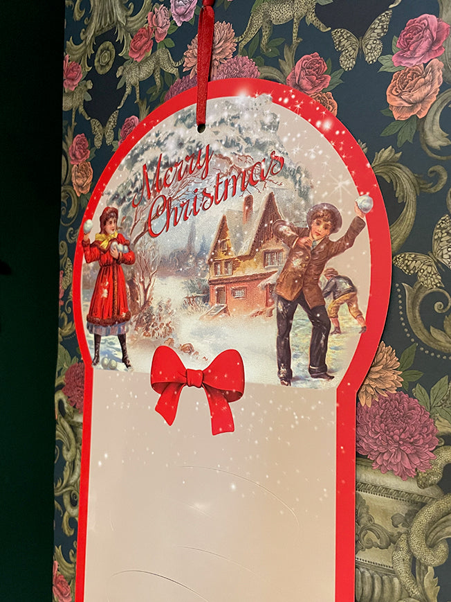 Colgador de Pared para Tarjetas de Navidad