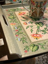 Bandeja Rectangular Con Asas 'Jungle Vibes' - 52x37 cm