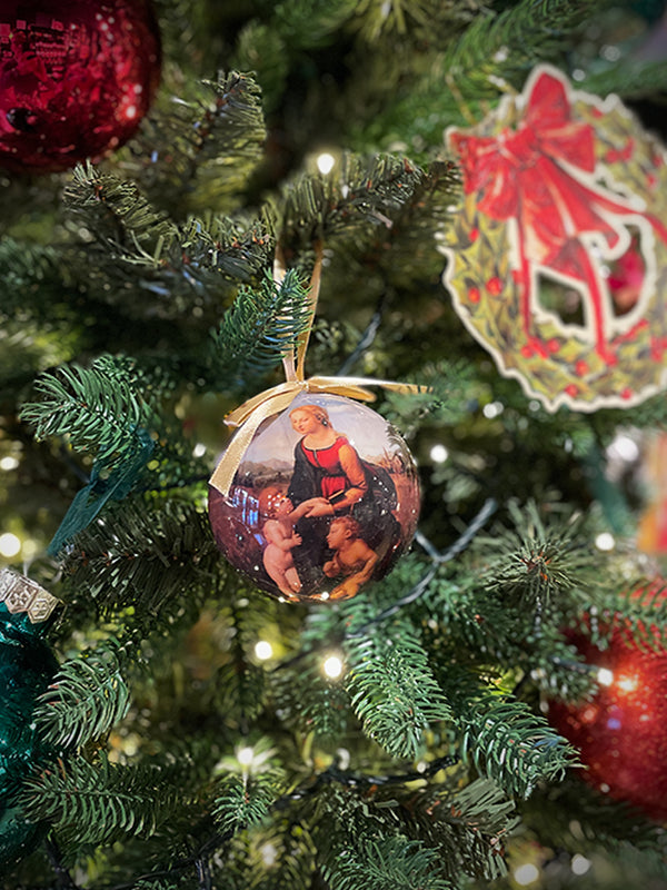 Bola Decorativa 'La Bella Jardinera' en Caja de Regalo