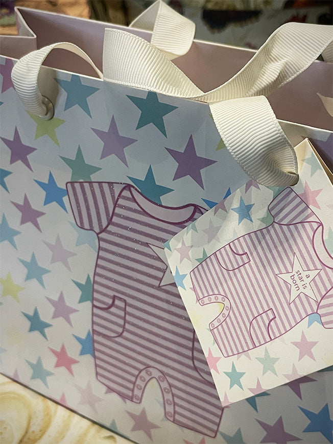 Bolsa de Regalo Pequeña 'A Star is Born' - 22x17 cm