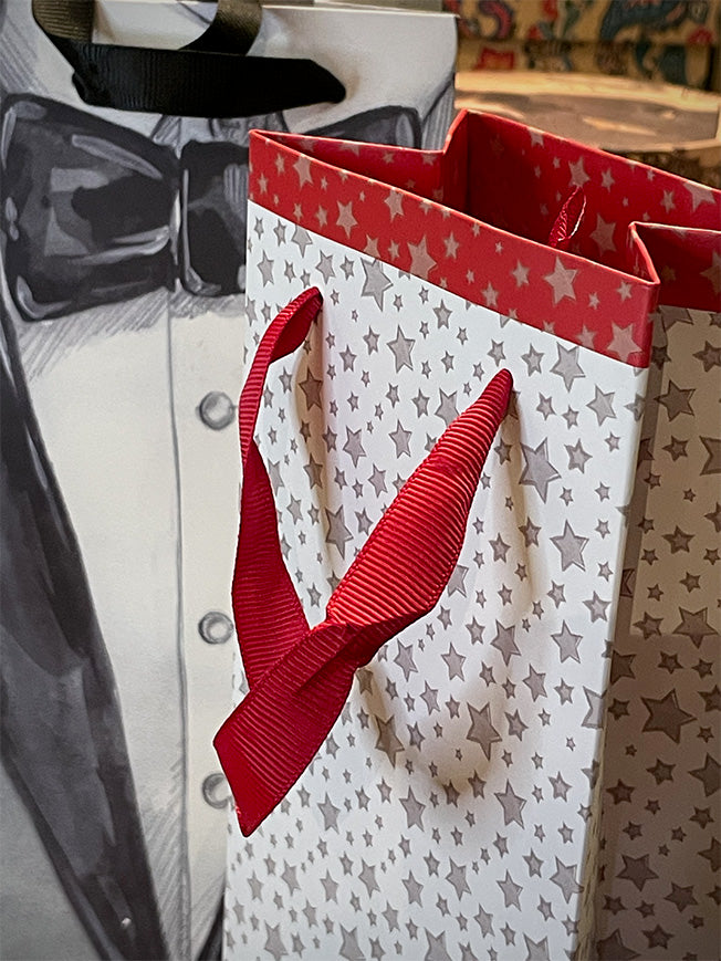 Bolsa de Regalo Para Botellas 'Flakes' - 12x35 cm