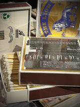 'Books' Matchbox - 125 pieces