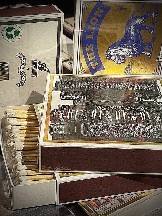 'Books' Matchbox - 125 pieces