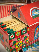 Caja de Cerillas 'Christmas House' - 75 Piezas