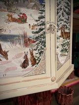 Calendario de Adviento 'Farolillo de Navidad' - 38x52 cm