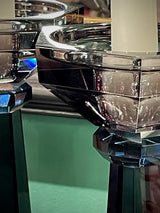 Pair of 'Art Deco' Crystal Chandeliers - Gray