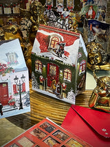 Decoración de Adviento 'Casa Navideña' - Verde