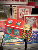 Caja de Cerillas 'Christmas House' - 75 Piezas