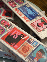 Caja de Cerillas Alargadas 'Stamp Collection' - 45 piezas