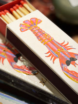 Caja de Cerillas Alargadas 'Lobsters' - 45 piezas