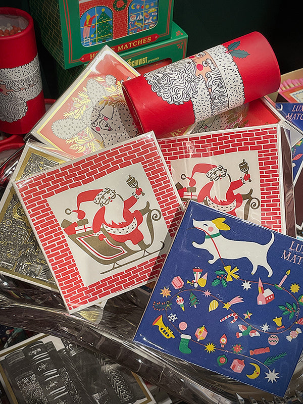 'Father Christmas' Matchbox - 125 pieces