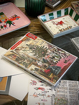 Pack 8 Tarjetas de Navidad 'The Christmas Tree Song' - British Library