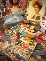 German Trading Card Sheet 'Tyrolean Children'