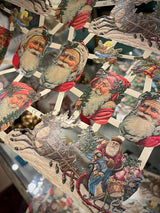 Hoja Cromos Alemanes 'Santas Reindeer'