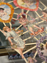 German Trading Card Sheet 'Collage of Angels II'