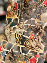 Hoja Cromos Alemanes 'Elefantes del Circo'