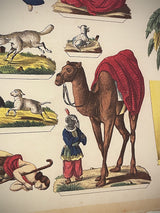 Set de 2 Láminas Decorativas Recortable Alemán 'Belén Tradicional'