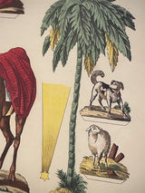 Set de 2 Láminas Decorativas Recortable Alemán 'Belén Tradicional'