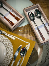 Juego de Cubiertos Para Ensalada 'Venezia Ambra'