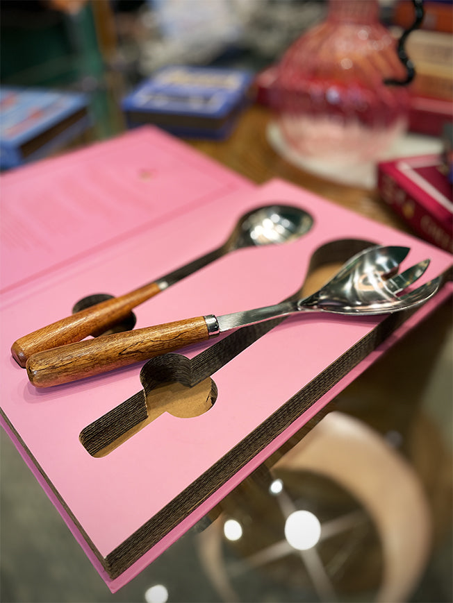 Set de Cubiertos Para Ensalada 'Gift Novels' - Eat Good, Feel Good