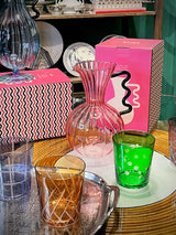 Jarra de Cristal Rosa 'Samarcanda' - 1,5 L