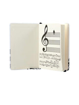 Libreta Pequeña Estampado 'Música'