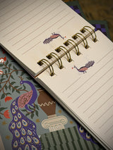 Bloc de Notas 'Pavo Real' - Colección A Dopo