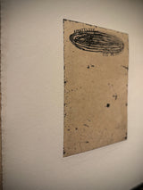 Grabado Con Papel Hecho a Mano 'S/T' - Jaume Plensa