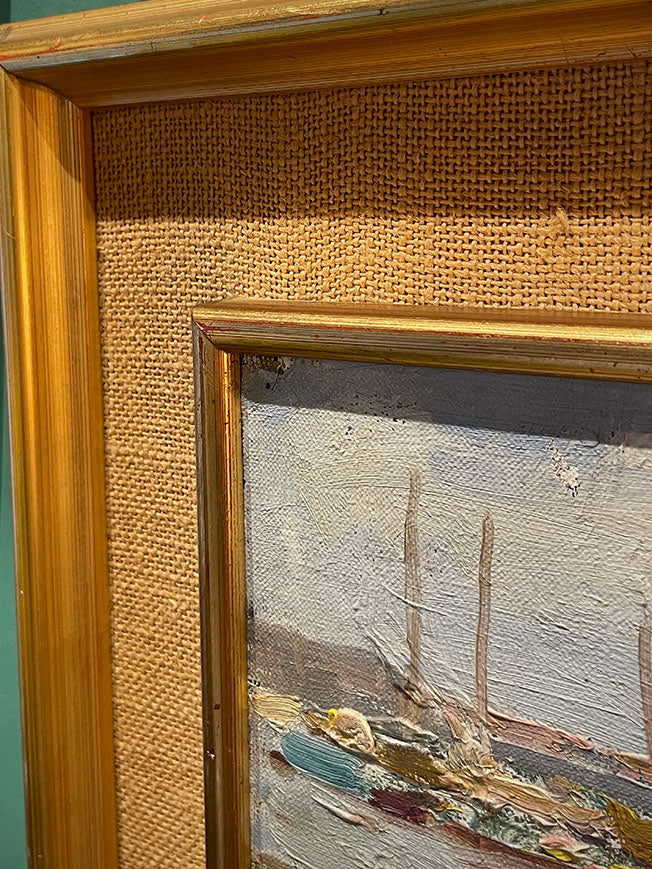 Oil on wood - 18.5x22.5 cm - Ramon Cortés Casanovas