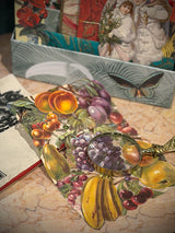 Hoja Cromos Alemanes 'Frutas'