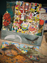 Hoja Cromos Alemanes 'Niños y Flores'