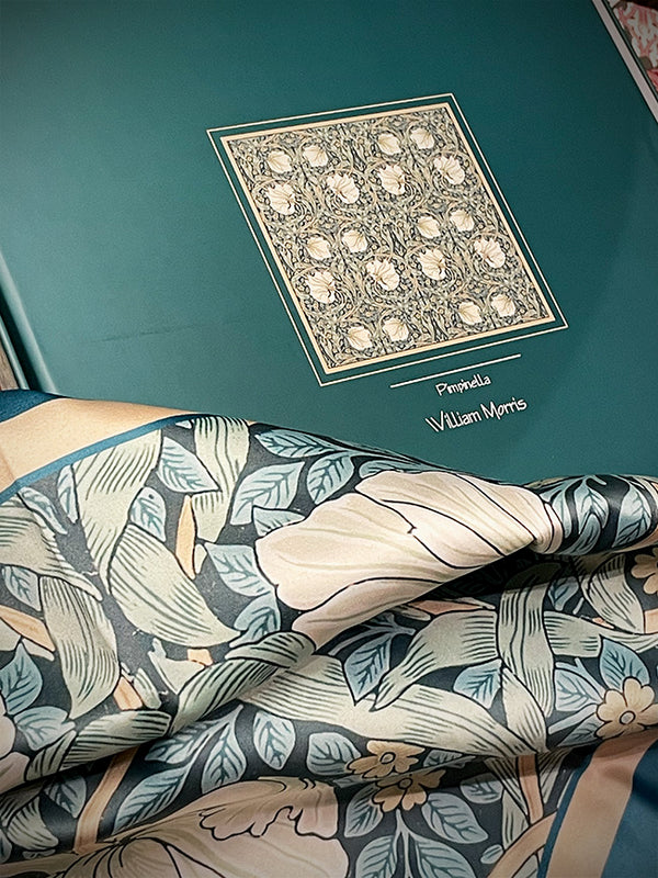 Pañuelo Estampado 'Pimpinella' 90x90 cm - William Morris