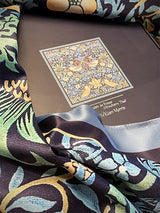 Pañuelo Estampado 'Strawberry Thief' 90x90 cm - William Morris