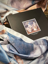 Pañuelo Estampado 'Paseo a Orillas del Mar' 90x90 cm - Sorolla