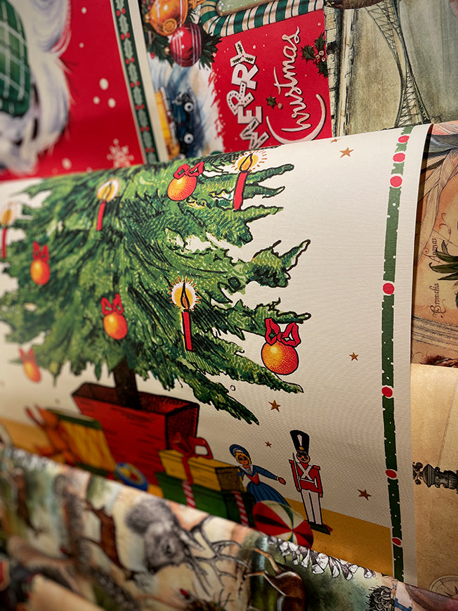 Paper Poster & Wrap 'Christmas Tree' - Cavallini & Co