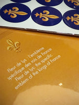 Hoja con Pegatinas 'Fleur de Lys' - Emblema Monarquía Francesa