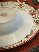 Plato Hondo de Porcelana 'Kashmir'