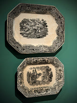 'Cartagena' Earthenware Serving Tray - Antique